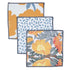 Icelandic Poppies Gold Eco Dish Cloth (Set of 3) Reusable Dish Cloth - Rockflowerpaper