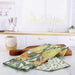 Icelandic Poppies Gold Eco Kitchen Tea Towel