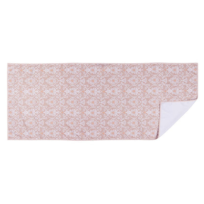 Lanterns Pink Yoga Towel Yoga Towel - rockflowerpaper