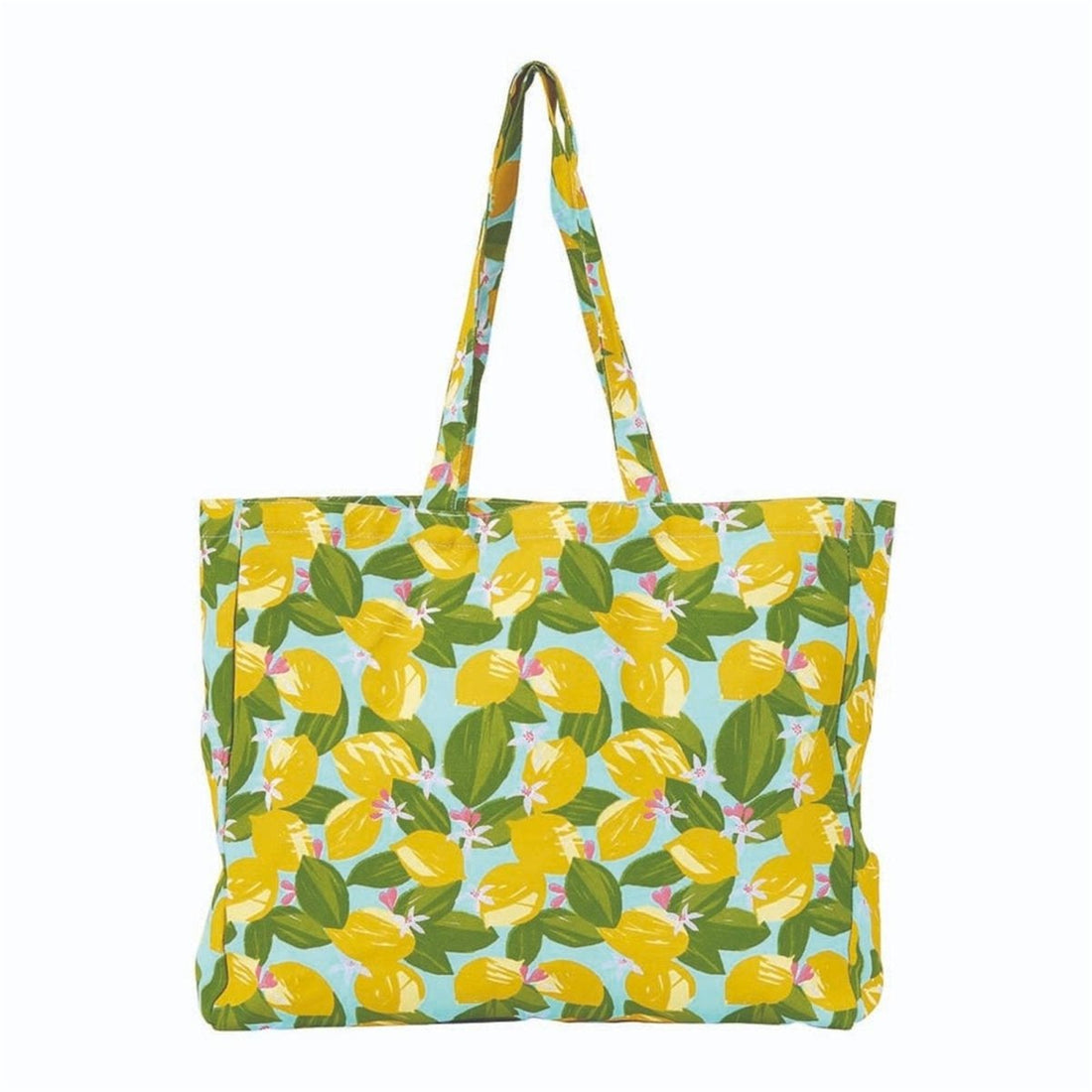 Lemon Blossoms Little Shopper Tote Bag Tote - rockflowerpaper