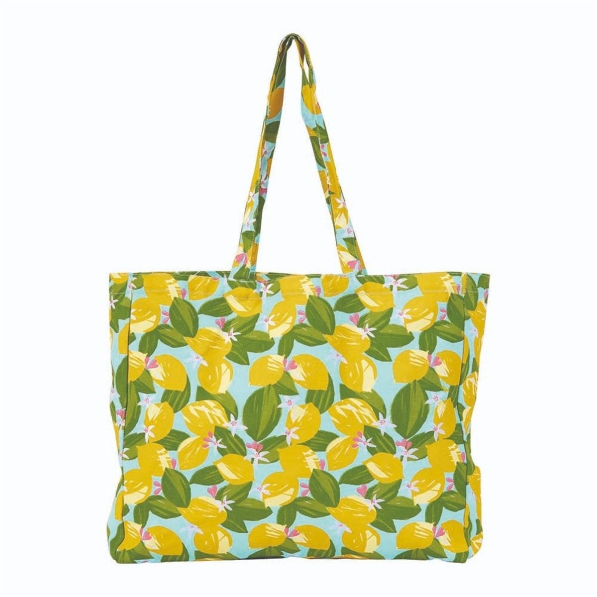 Lemon Blossoms Little Shopper Tote Bag Tote - rockflowerpaper