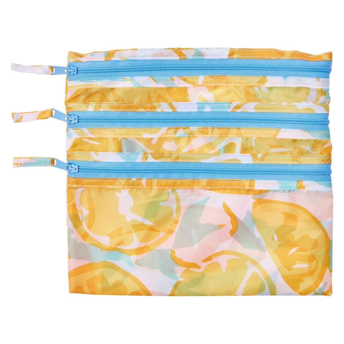 Lemon Slices 3 - Zip Pouch 3 Zip - Pouch - rockflowerpaper