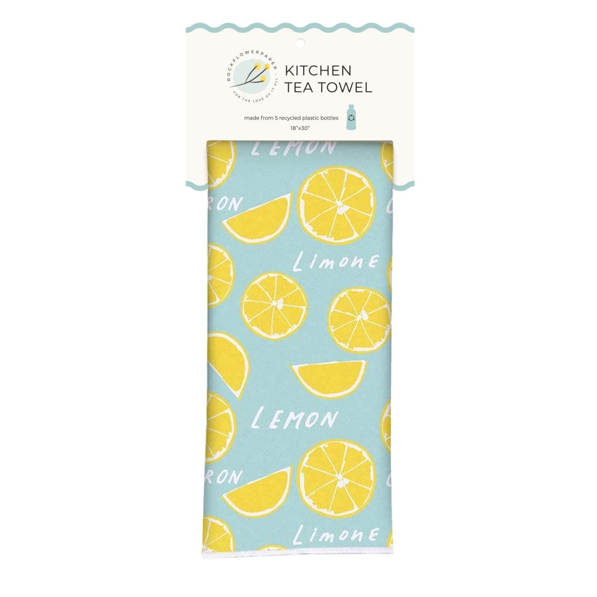 Limone Eco Kitchen Tea Towel Tea Towel - rockflowerpaper