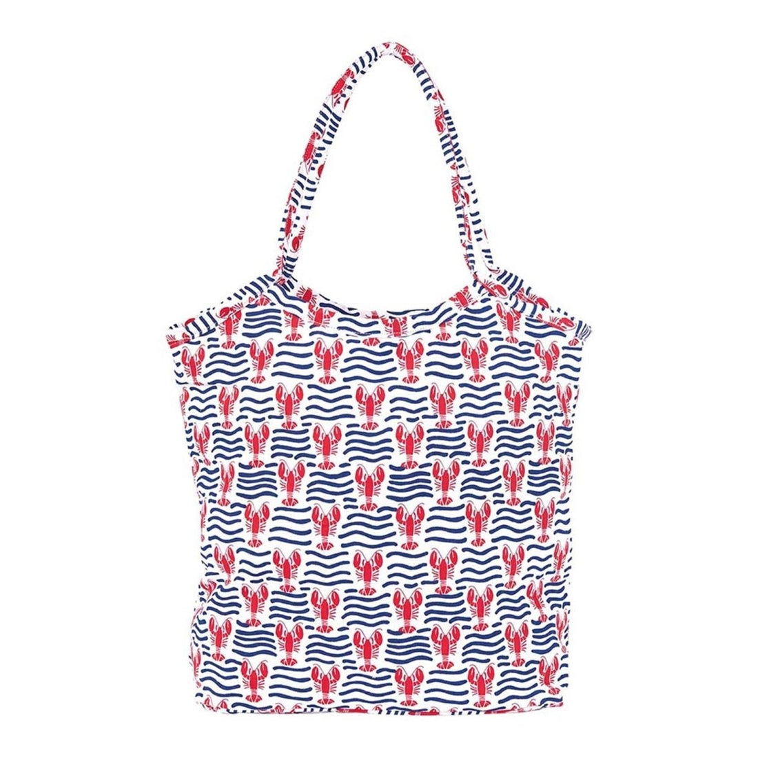 Lobster Waves Bucket Bag Tote - rockflowerpaper