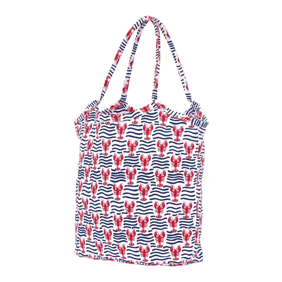 Lobster Waves Bucket Bag Tote - rockflowerpaper