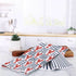 Lobster Waves Eco Kitchen Tea Towel Tea Towel - rockflowerpaper