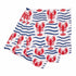 Lobster Waves Paper Cocktail Napkins (Pack of 25) Paper Cocktail Napkin - rockflowerpaper