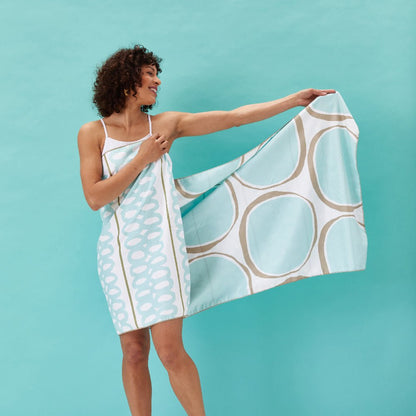 Loop Reversible Eco Beach Towel Beach Towel - rockflowerpaper