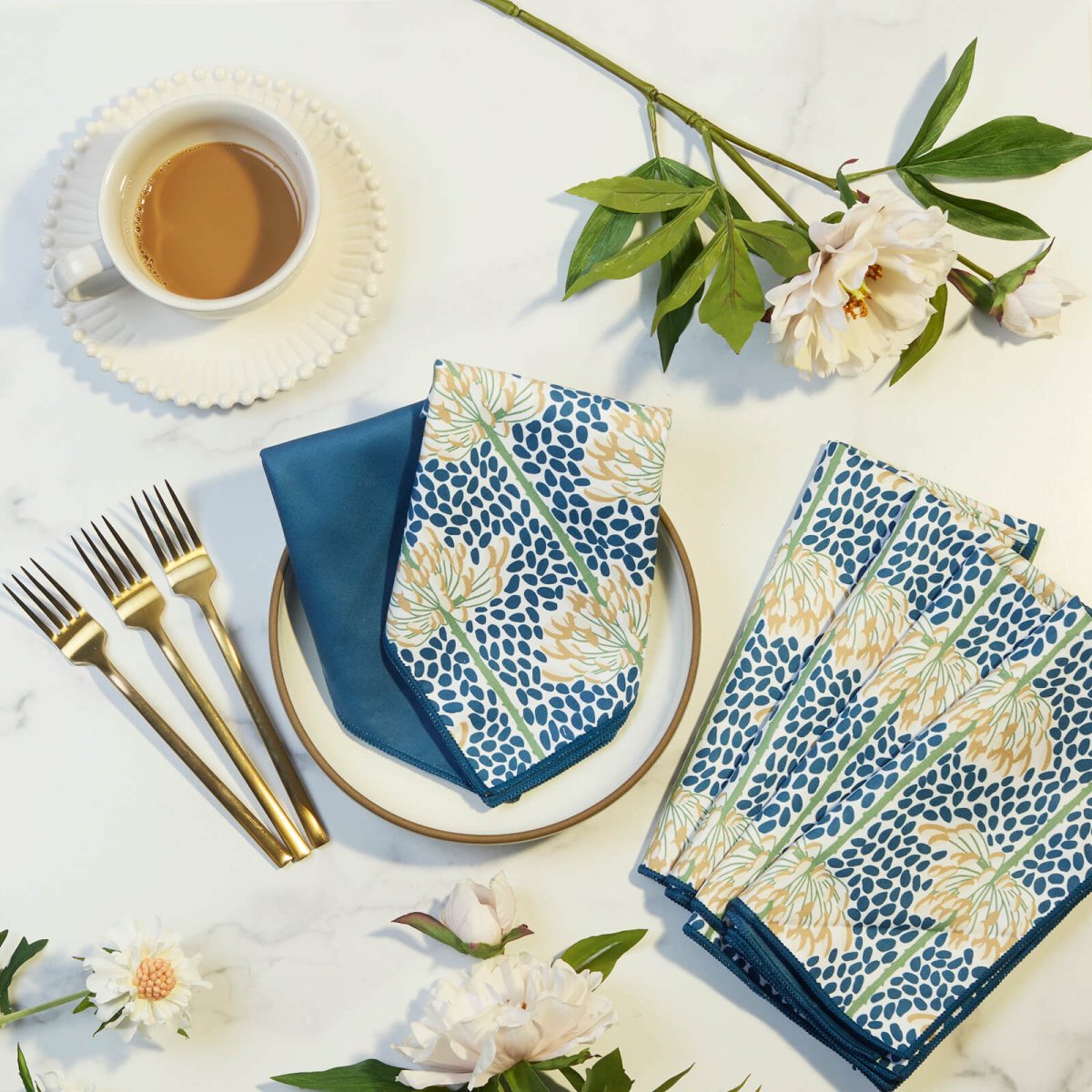 Meadow Eco Dinner Napkin (Set of 6) Dinner Napkin - Rockflowerpaper