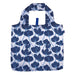 Modern Poppy Blu Bag Reusable Shopping Bag - Machine Washable