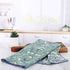 Mushroom Forest blu Kitchen Tea Towel TEATOWEL - rockflowerpaper