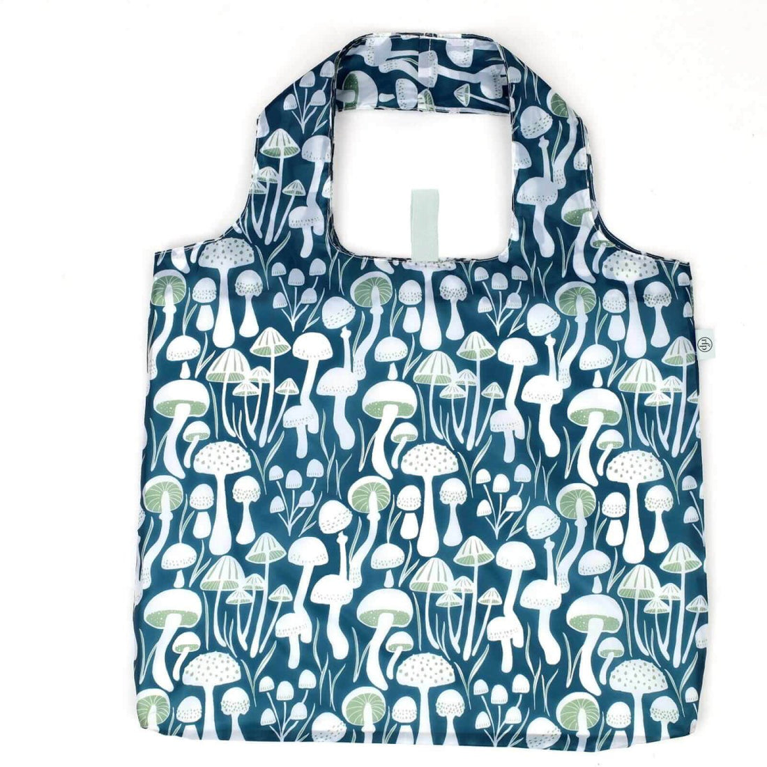 Mushrooms blu Reusable Shopping Bag Reusable Shopping Bag - rockflowerpaper