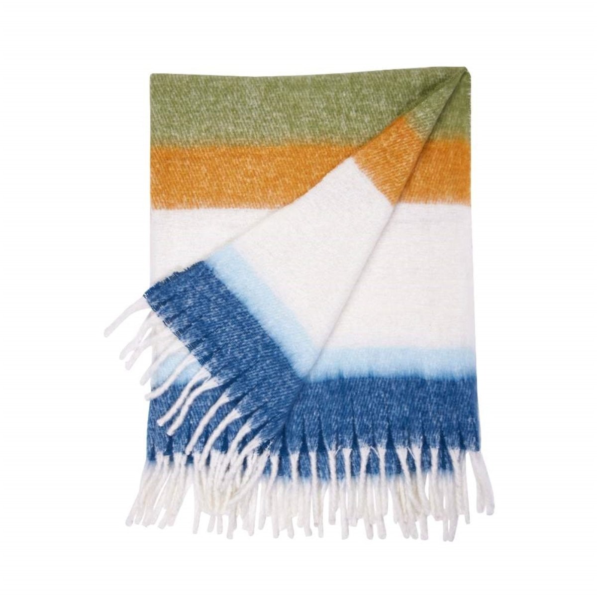 Navy Green Cuddle Throw Throw Blanket - rockflowerpaper