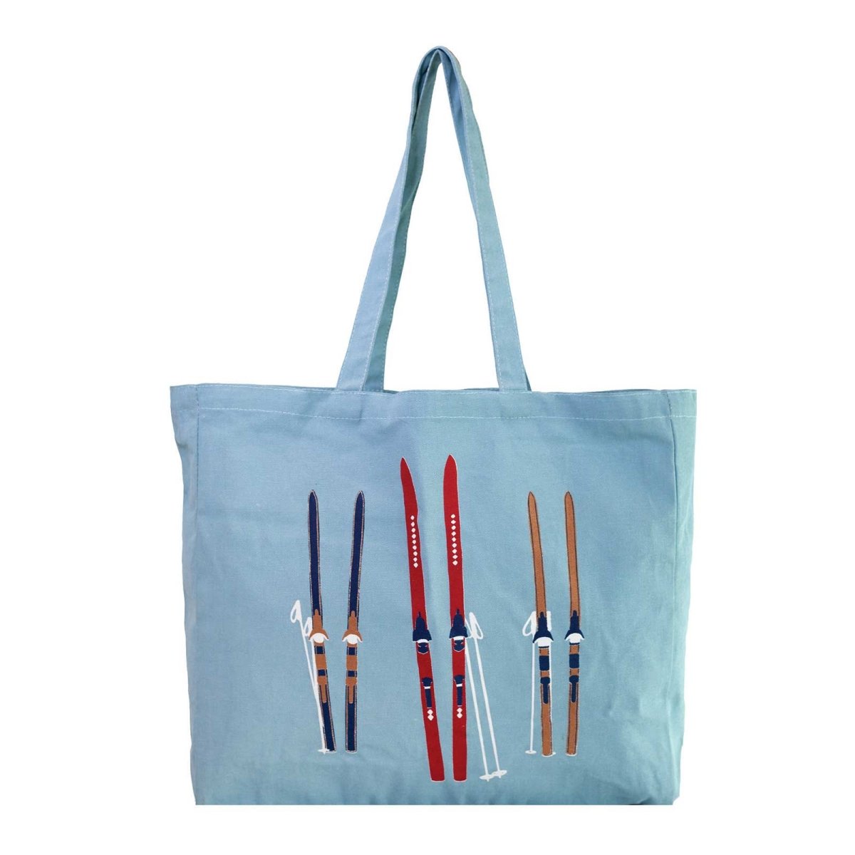 Nordic Ski Little Shopper Tote Bag Tote - rockflowerpaper