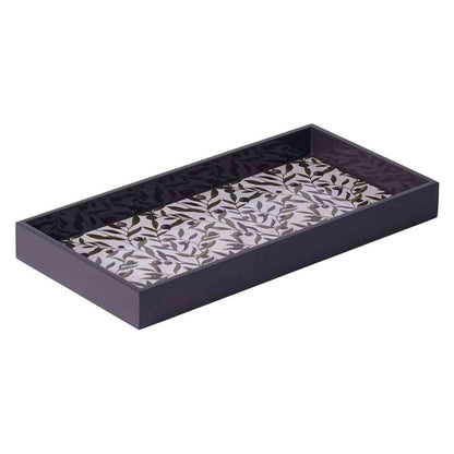 Olives 10&quot; x 20&quot;Rectangular Lacquer Art Serving Tray Tray - rockflowerpaper