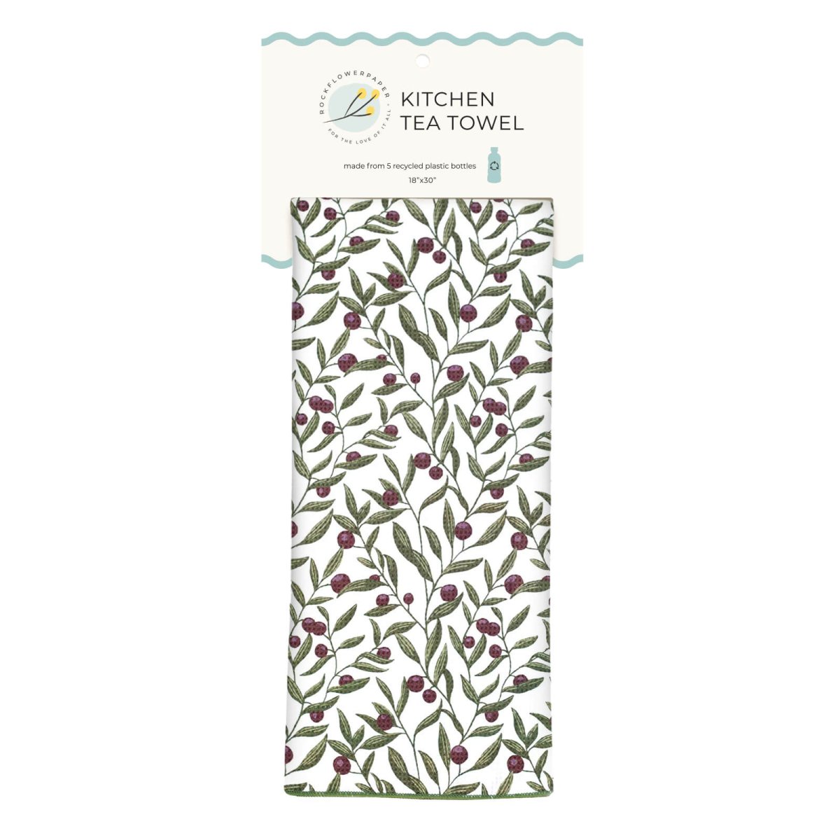 Olives Eco Kitchen Tea Towel Tea Towel - rockflowerpaper