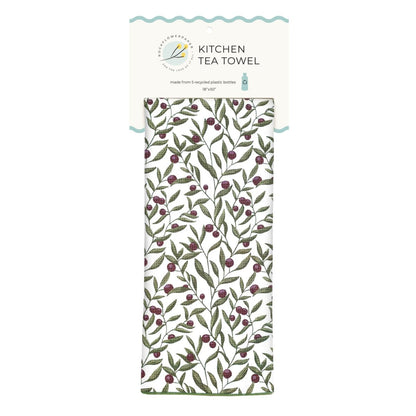 Olives Eco Kitchen Tea Towel Tea Towel - rockflowerpaper