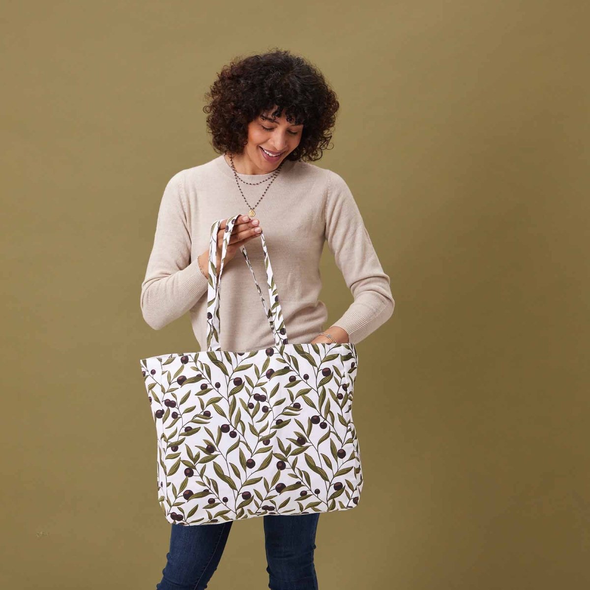 Olives Little Shopper Tote Bag Tote - rockflowerpaper