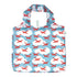 OUTLET Airplane blu Reusable Shopping Bag pos - Reusable Shopping Bag - rockflowerpaper