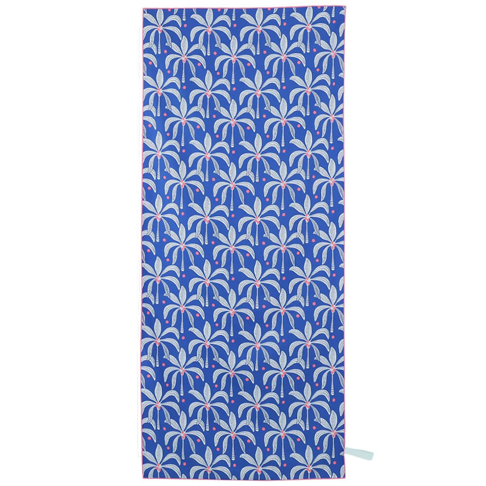 Palm Bunch Reversible Eco Beach Towel Beach Towel - Rockflowerpaper