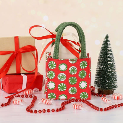 Peppermint Candy Reusable Tincy Wincy Small Gift B Gift Bag - Rockflowerpaper