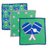 Pickleball blu Kitchen Dish Cloths (Set of 3) Reusable Dish Cloth - rockflowerpaper