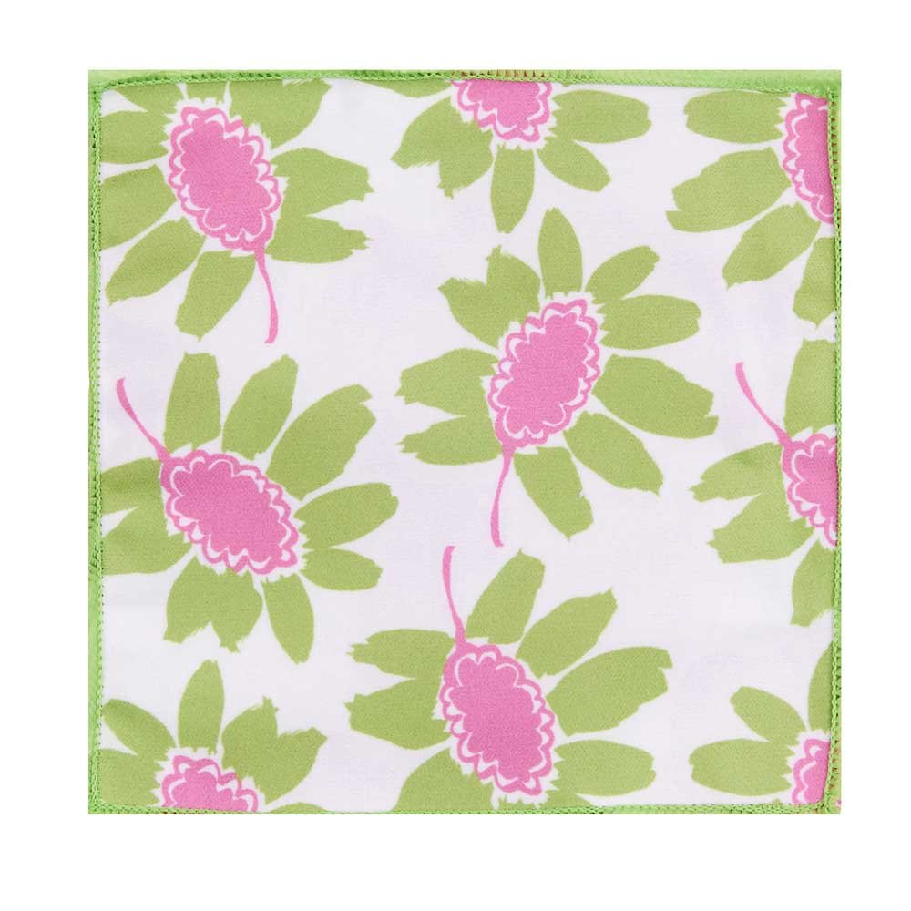 Poppies Pink blu Kitchen Reusable Cocktail Napkins Set of 8 Reusable Cocktail Napkin - rockflowerpaper