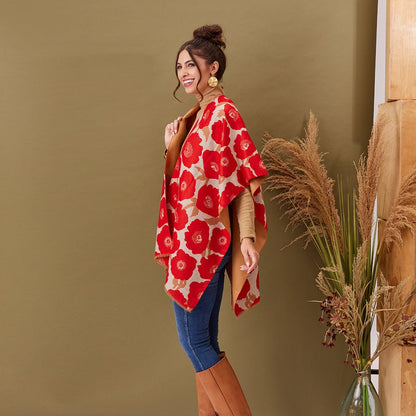 Poppies Red Kimono Kimono - rockflowerpaper