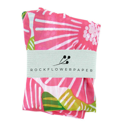 Poppy Papaver blu Reusable Shopping Bag Reusable Shopping Bag - rockflowerpaper