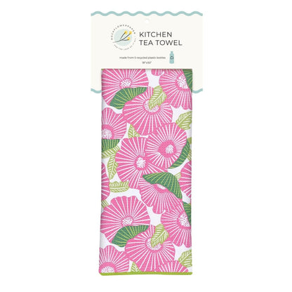 Poppy Papaver Eco Kitchen Tea Towel Tea Towel - Rockflowerpaper
