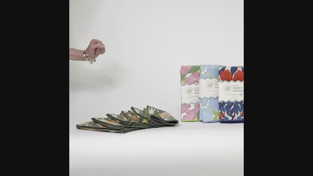 Scandi Ornaments  Eco Dinner Napkins (Set of 6)
