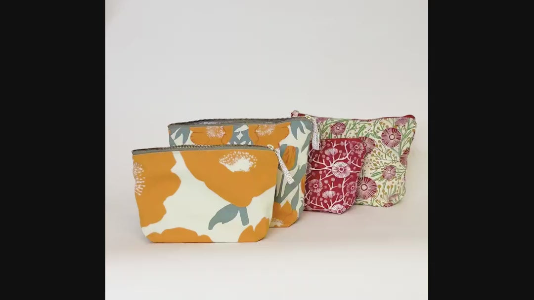 Icelandic Poppies Large Essential Canvas Pouch