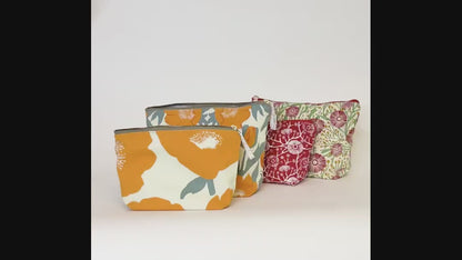 Icelandic Poppies Large Essential Canvas Pouch