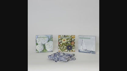 Blue Hydrangea Paper Cocktail Napkins (Pack of 25)