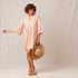 Reese Pink Beach Dress Swim Cover Up - rockflowerpaper