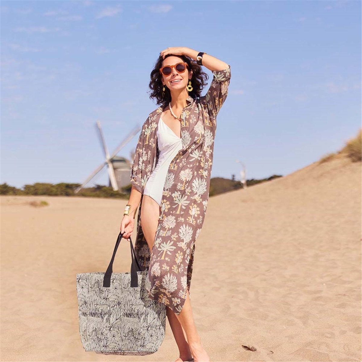 Safari Carryall Tote - rockflowerpaper