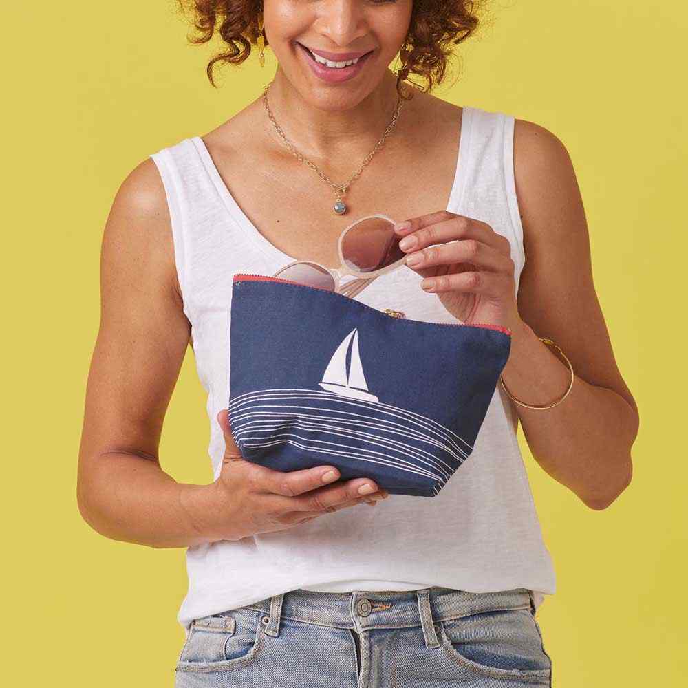 Sail Medium Pouch Medium Pouch - rockflowerpaper