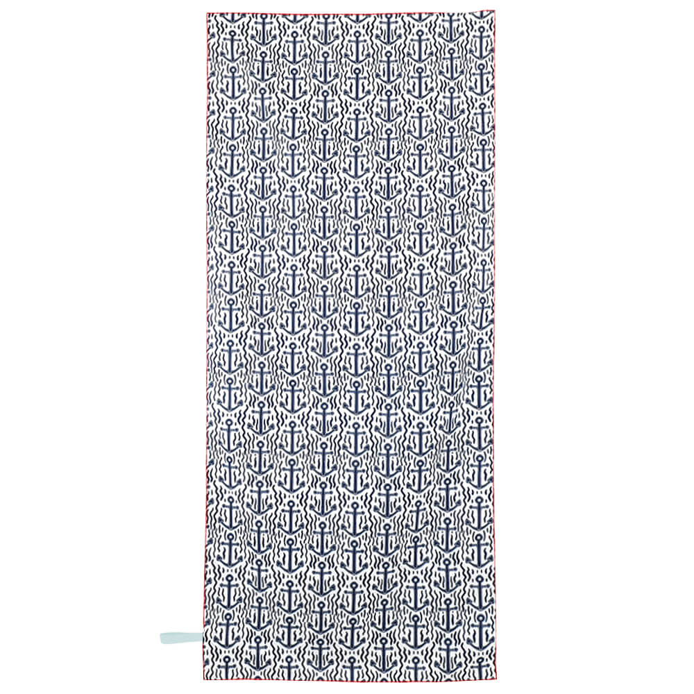 Sailboats Reversible Eco Beach Towel Beach Towel - Rockflowerpaper