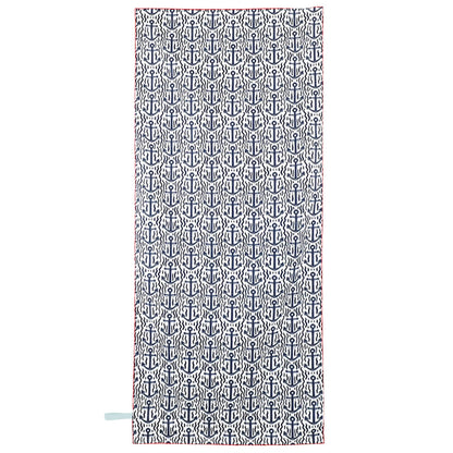 Sailboats Reversible Eco Beach Towel Beach Towel - Rockflowerpaper