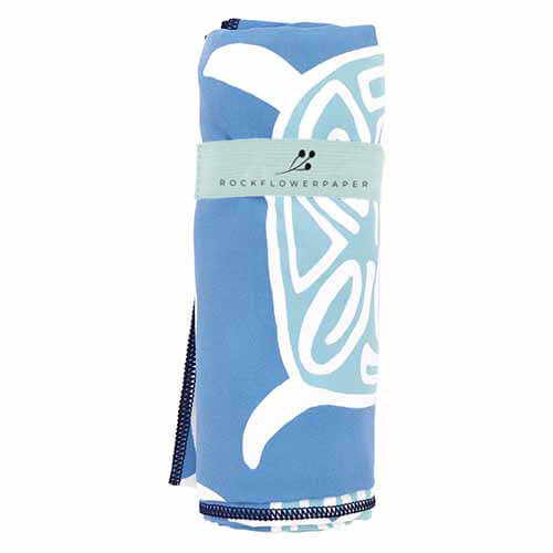 Save The Oceans Reversible Eco Beach Towel Beach Towel - Rockflowerpaper