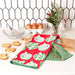 Scandi Ornaments Eco Kitchen Tea Towel