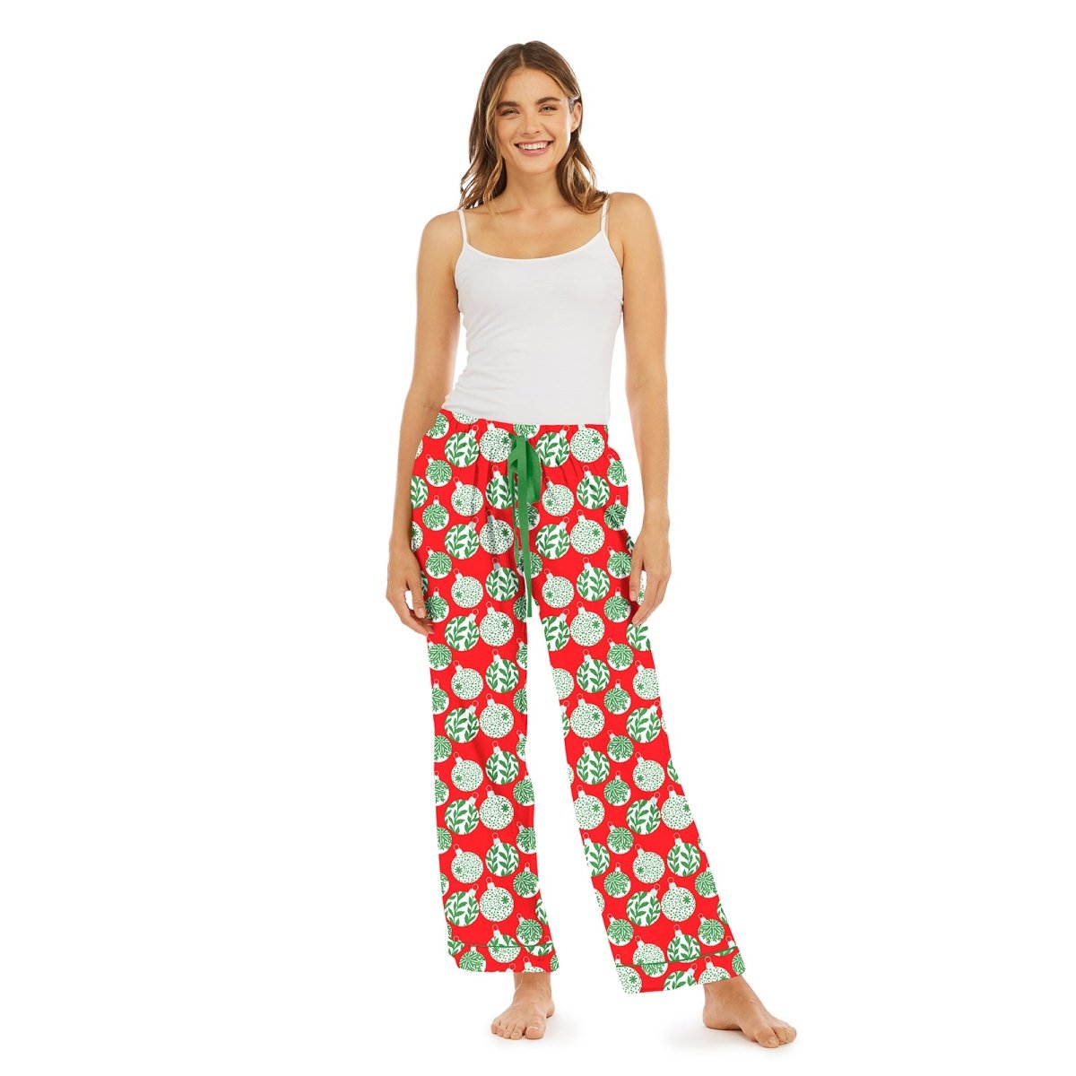 Scandi Ornaments Cotton Lounge Pant Lounge Pant - Rockflowerpaper