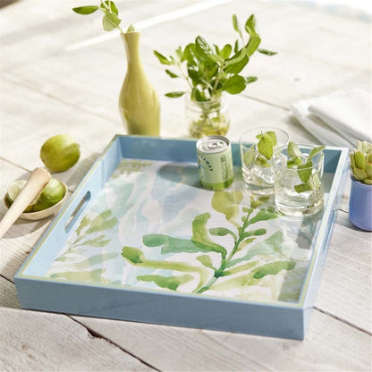 Sea Kelp 15 Inch Square Tray Tray - rockflowerpaper