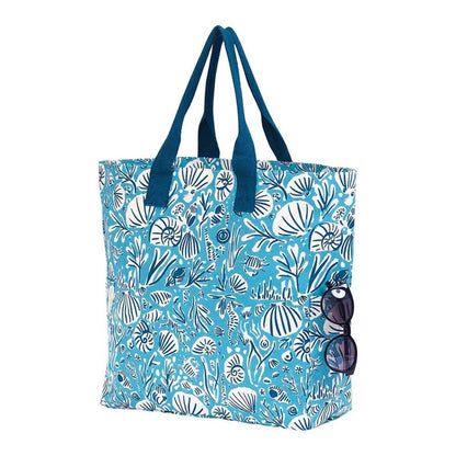 Sea Life Carryall Tote - rockflowerpaper