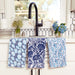 Sea Life Cotton Kitchen Towels (Set of 3)