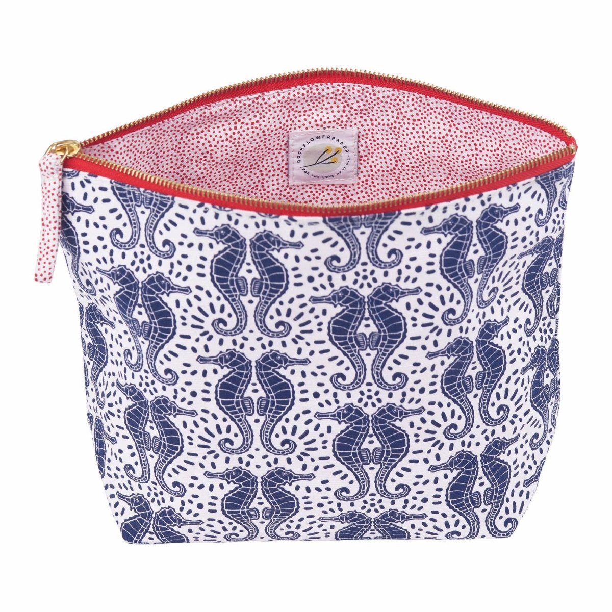 Seahorse Pouch Large Pouch - rockflowerpaper