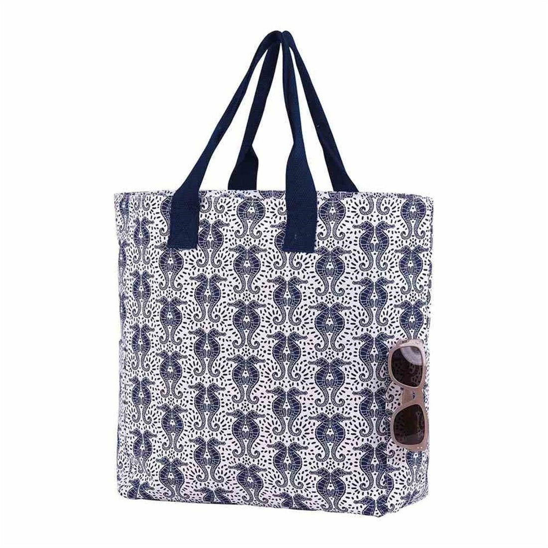 Seahorses Carryall Tote - rockflowerpaper