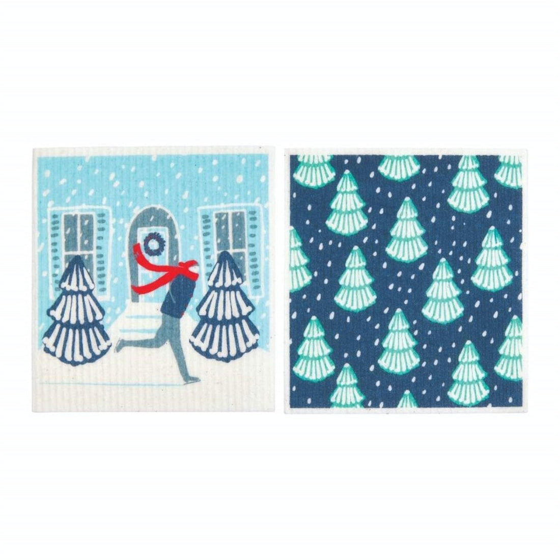 Skater Eco - Friendly blu Sponge Cloth - Set of 2 Eco Cloth - rockflowerpaper