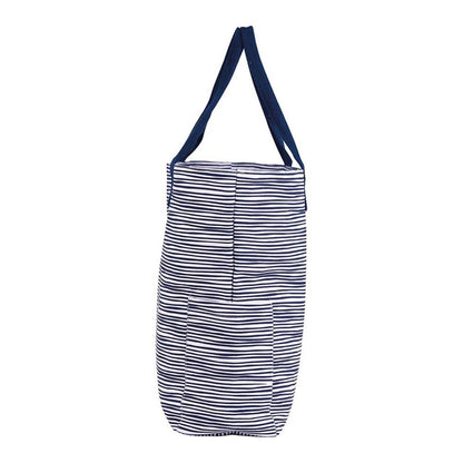 Suri Navy Carryall Tote - rockflowerpaper