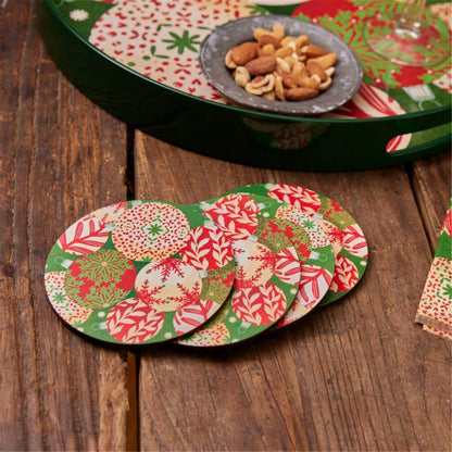 Scandi Ornaments Tray &amp; Coaster Bundle Coaster - rockflowerpaper